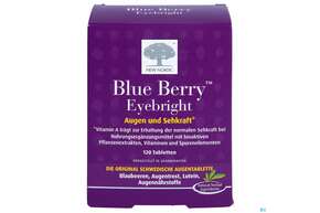 Sie sehen eine Packung Blue Berry Tabl New Nordic 120st, Produktbild: 01 Blue Berry Tabl New Nordic 120st, A-Nr.: 3094987 - 01