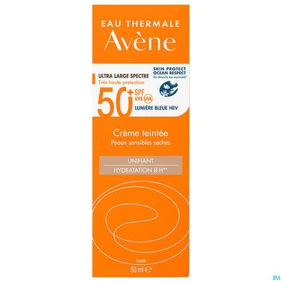 Avène Getönte Sonnencreme Spf 50+ 50ml, A-Nr.: 5598953 - 01