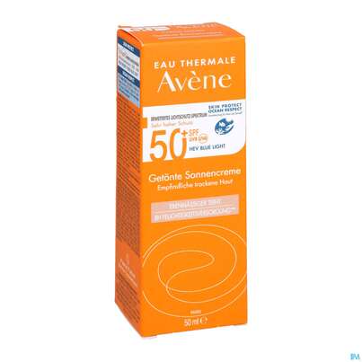 Sie sehen eine Packung Avène Getönte Sonnencreme Spf 50+ 50ml, Produktbild: 08 Avène Getönte Sonnencreme Spf 50+ 50ml, A-Nr.: 5598953 - 08