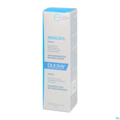 Sie sehen eine Packung Ducray Keracnyl Serum 30ml, Produktbild: 04 Ducray Keracnyl Serum 30ml, A-Nr.: 5564411 - 04