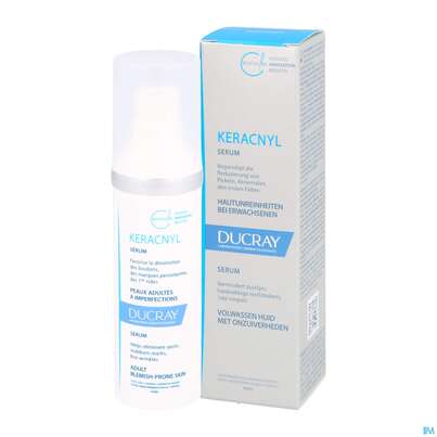 Sie sehen eine Packung Ducray Keracnyl Serum 30ml, Produktbild: 09 Ducray Keracnyl Serum 30ml, A-Nr.: 5564411 - 09