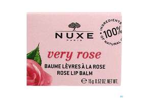 Sie sehen eine Packung Nuxe Very Rose Lippenbalsam 15g, Produktbild: 01 Nuxe Very Rose Lippenbalsam 15g, A-Nr.: 5562151 - 01