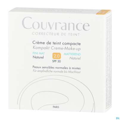 Avène Couvrance Kompakt Creme-make-up Mattierend Naturel 10g, A-Nr.: 2594943 - 04