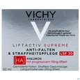 Sie sehen eine Packung Vichy Liftactiv/supreme Anti-falten Lsf30 Straffheitspflege 50ml, Produktbild: 01 Vichy Liftactiv/supreme Anti-falten Lsf30 Straffheitspflege 50ml, A-Nr.: 5304874 - 01