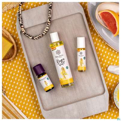 Sie sehen eine Packung Taoasis Baldini Yogaduft Raumspray Bio|demeter 50ml, Produktbild: 03 Taoasis Baldini Yogaduft Raumspray Bio|demeter 50ml, A-Nr.: 5307312 - 03