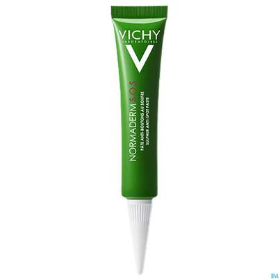 Sie sehen eine Packung Vichy Normaderm/phytosolution Anti-pickel Sulfur Paste 20ml, Produktbild: 05 Vichy Normaderm/phytosolution Anti-pickel Sulfur Paste 20ml, A-Nr.: 5304845 - 05