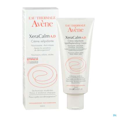 Sie sehen eine Packung Avène Xeracalm A.d Rückfettende Creme 200ml, Produktbild: 11 Avène Xeracalm A.d Rückfettende Creme 200ml, A-Nr.: 4942868 - 11