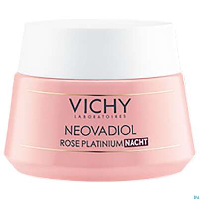 Sie sehen eine Packung Vichy Neovadiol Rose Platinum Nacht 50ml, Produktbild: 06 Vichy Neovadiol Rose Platinum Nacht 50ml, A-Nr.: 5182135 - 06