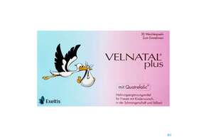 Velnatal Plusic Weichgelantinekapseln +quatrefolic 30st, A-Nr.: 5215107 - 01