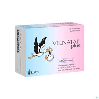 Velnatal Plusic Weichgelantinekapseln +quatrefolic 30st, A-Nr.: 5215107 - 03