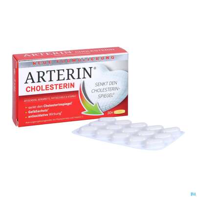 Arterin Tabl Cholesterin Bergamotte Pflanzliche Alternativ Lipidmanagm 30st, A-Nr.: 5182365 - 04