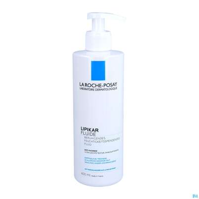 Sie sehen eine Packung La Roche Posay Lipikar Fluid 400ml, Produktbild: 03 La Roche Posay Lipikar Fluid 400ml, A-Nr.: 4409967 - 03
