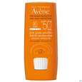 Sie sehen eine Packung Avène Sonnenstick Für Empfindliche Hautpartien Spf 50+ 8g, Produktbild: 01 Avène Sonnenstick Für Empfindliche Hautpartien Spf 50+ 8g, A-Nr.: 5212735 - 01