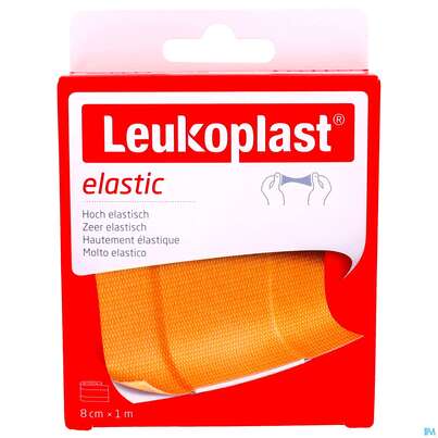 Wundpflaster Leukoplast/elastic 1mx 8cm 7321904 1st, A-Nr.: 4368636 - 01