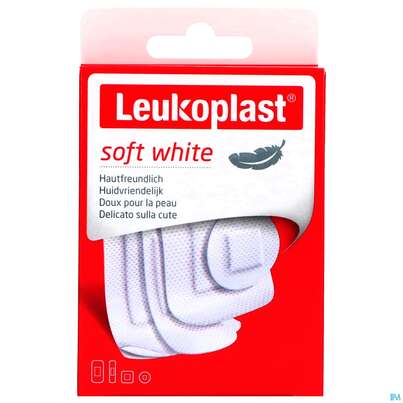 Wundpflaster Leukoplast/soft Strips 4 Groessen 73218 30st, A-Nr.: 4369191 - 01