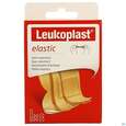 Sie sehen eine Packung Wundpflaster Leukoplast/elastic Strips 3 Groessen 73219 20st, Produktbild: 01 Wundpflaster Leukoplast/elastic Strips 3 Groessen 73219 20st, A-Nr.: 4368659 - 01