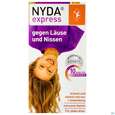 Sie sehen eine Packung Nyda Pumpspray G Laeuse +nissen Express Inkl.nissenkamm 50ml, Produktbild: 01 Nyda Pumpspray G Laeuse +nissen Express Inkl.nissenkamm 50ml, A-Nr.: 4802104 - 01