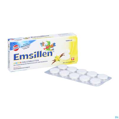 Emsillen Kinder Halstabl Vanille 20st, A-Nr.: 4363745 - 05