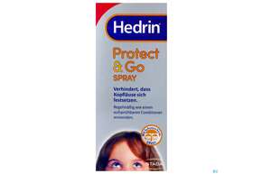 Sie sehen eine Packung Hedrin Protect +go Spray -sta 120ml, Produktbild: 01 Hedrin Protect +go Spray -sta 120ml, A-Nr.: 5062402 - 01