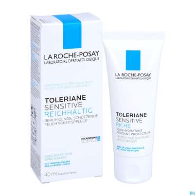 Sie sehen eine Packung La Roche Posay Gesichtspflege Toleriane/sensitive Riche 40ml, Produktbild: 05 La Roche Posay Gesichtspflege Toleriane/sensitive Riche 40ml, A-Nr.: 5063063 - 05