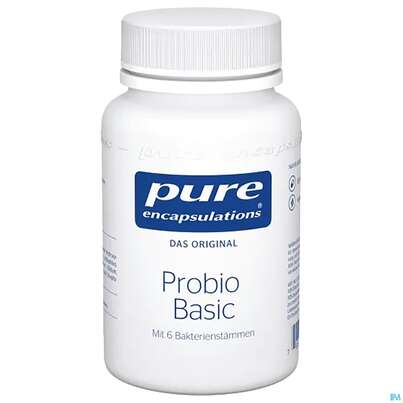 Sie sehen eine Packung Pure Encapsulations Probio Basic 60 Kapseln, Produktbild: 01 Pure Encapsulations Probio Basic 60 Kapseln, A-Nr.: 4774684 - 01