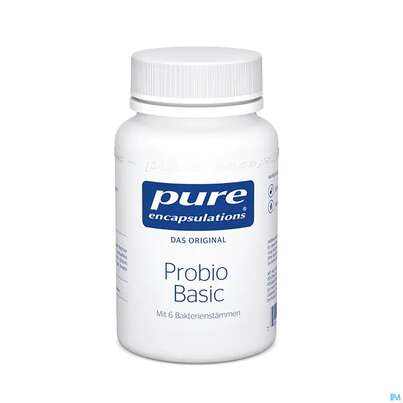 Sie sehen eine Packung Pure Encapsulations Probio Basic 60 Kapseln, Produktbild: 02 Pure Encapsulations Probio Basic 60 Kapseln, A-Nr.: 4774684 - 02
