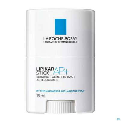 Sie sehen eine Packung La Roche Posay Koerperpflege Lipikar Stick Ap+ 15ml, Produktbild: 03 La Roche Posay Koerperpflege Lipikar Stick Ap+ 15ml, A-Nr.: 4755480 - 03