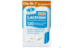 Lactrase Tabl Im Klickspender 6.000 Fcc -pro Natura 120st, A-Nr.: 4309496 - 01