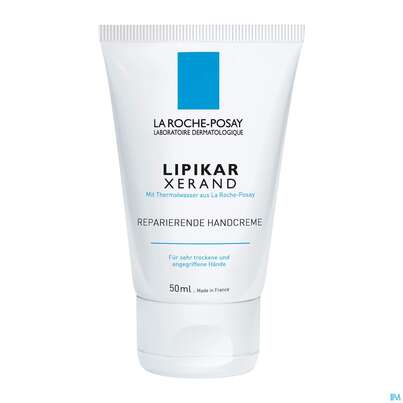 Sie sehen eine Packung La Roche Posay Koerperpflege Lipikar Xerand Handcreme 50ml, Produktbild: 01 La Roche Posay Koerperpflege Lipikar Xerand Handcreme 50ml, A-Nr.: 3815286 - 01