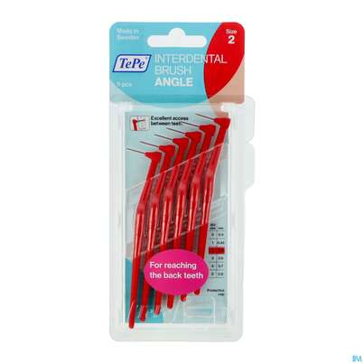 Tepe Interdentalbuersten Angle 0,5mm Rot 6st, A-Nr.: 3793283 - 03