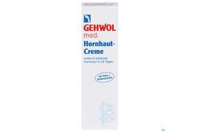Sie sehen eine Packung Hornhaut Creme Gehwol Med.nr 64046 75ml, Produktbild: 01 Hornhaut Creme Gehwol Med.nr 64046 75ml, A-Nr.: 3745427 - 01