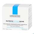 Sie sehen eine Packung La Roche Posay Gesichtspflege Nutritic/intense Trockene Haut Riche Tube 50ml, Produktbild: 02 La Roche Posay Gesichtspflege Nutritic/intense Trockene Haut Riche Tube 50ml, A-Nr.: 4083916 - 02