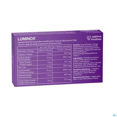 Sie sehen eine Packung Luminox Tabl 30st, Produktbild: 04 Luminox Tabl 30st, A-Nr.: 3742328 - 04