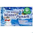 Sie sehen eine Packung Dr.Kottas Tee Winterpunsch 20st, Produktbild: 01 Dr.Kottas Tee Winterpunsch 20st, A-Nr.: 4063405 - 01