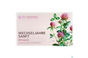 Sie sehen eine Packung Dr.schreibers Wechseljahre Sanft 30st, Produktbild: 01 Dr.schreibers Wechseljahre Sanft 30st, A-Nr.: 4071126 - 01