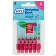 Sie sehen eine Packung Tepe Interdentalbuersten 0,4mm Pink 6st, Produktbild: 02 Tepe Interdentalbuersten 0,4mm Pink 6st, A-Nr.: 3698509 - 02