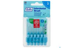 Tepe Interdentalbuersten 0,6mm Blau 6st, A-Nr.: 3698225 - 01