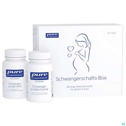 Sie sehen eine Packung Pure Encapsulations Schwangerschafts-box 2x60 Kapseln, Produktbild: 01 Pure Encapsulations Schwangerschafts-box 2x60 Kapseln, A-Nr.: 4035076 - 01