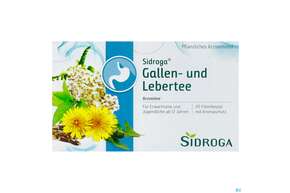Sidroga Tee Doppelkammerbeutel Gallen- U.lebertee 20st, A-Nr.: 4034585 - 01