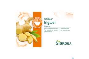 Sidroga Tee Doppelkammerbeutel Ingwer 20st, A-Nr.: 3620163 - 01