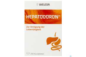 Hepatodoron Kautabl 200st, A-Nr.: 3979510 - 01