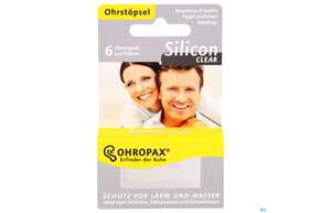 Ohrenschutz Ohropax Silicon G.laerm/wasser/wind Farbl 6st, A-Nr.: 3967375 - 01