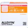 Sie sehen eine Packung Wundverband Allevyn/gentle Border Lite 5x 5cm 10st, Produktbild: 01 Wundverband Allevyn/gentle Border Lite 5x 5cm 10st, A-Nr.: 3946485 - 01