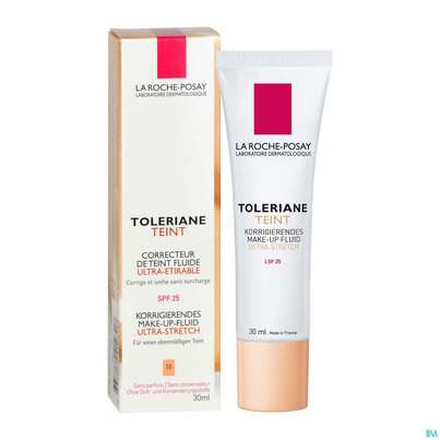 Sie sehen eine Packung La Roche Posay Koerperpflege Toleriane/teint Make Up Fluid 13 30ml, Produktbild: 04 La Roche Posay Koerperpflege Toleriane/teint Make Up Fluid 13 30ml, A-Nr.: 3475749 - 04