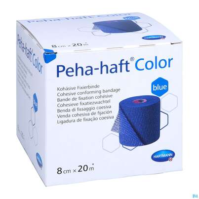 Peha-haft Color Latexfrei Blue 20mx 8cm 1st, A-Nr.: 3879837 - 05
