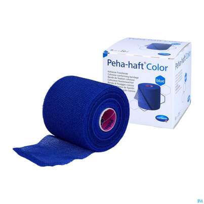 Peha-haft Color Latexfrei Blue 20mx 8cm 1st, A-Nr.: 3879837 - 06