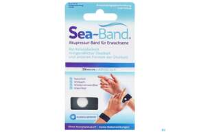 Sea-band Akupressurhilfsmittel F Erwachsene 1x2 2st, A-Nr.: 1219976 - 01