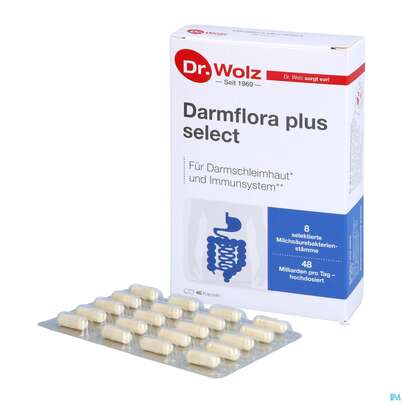 Darmflora Plus Dr.wolz Select Kapseln Nr 60586 40st, A-Nr.: 3839298 - 08