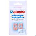 Sie sehen eine Packung Huehneraugen Schutzpflaster Gehwol 9st, Produktbild: 01 Huehneraugen Schutzpflaster Gehwol 9st, A-Nr.: 1022908 - 01