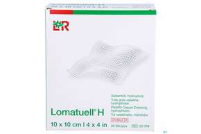 Salbenverband Lomatuell-h 10x 10cm 50st, A-Nr.: 1002892 - 01